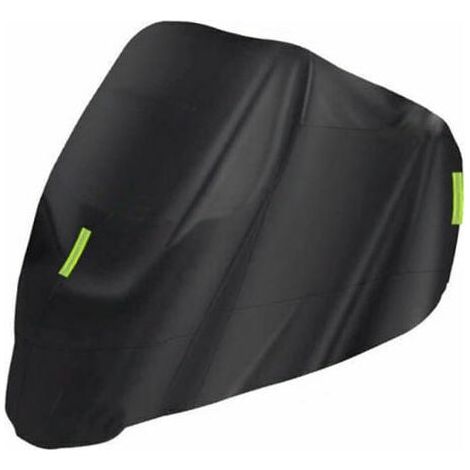 Tigrezy Universal Motorcycle Cover for all seasons, waterproof, dustproof and sun-resistant, Oxford fabric, size XL (1/5)