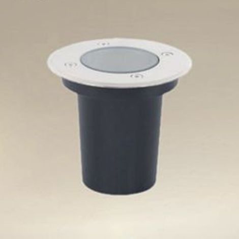 TrAdE Shop Traesio - Faretto Da Incasso Nero Lampadina Attacco Gu10 In Alluminio Acciaio ⌀120mm 33603 - (1/3)