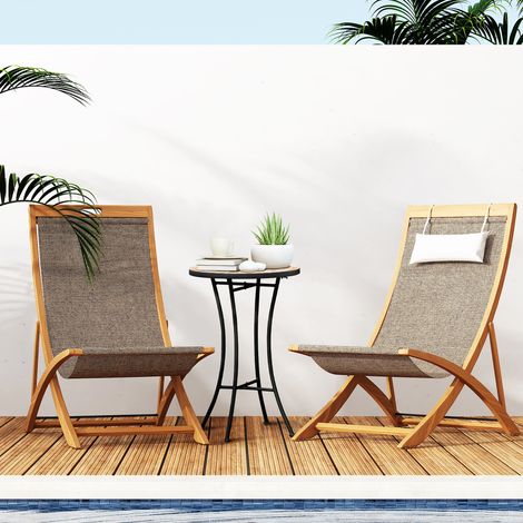 Tavolino da giardino Outsunny Ø35,5 cm, rotondo, resistente alle intemperie, in stile rete, con motivo a mosaico, in metallo, ideale per campeggio, campeggio, ufficio, esterni e interni, giallo e grig