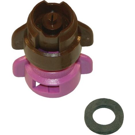Tobera anti-deriva venturi simple chorro plano TDXL 110掳 025 violeta pl谩stico Agrotop AGROTOP TDXL110025