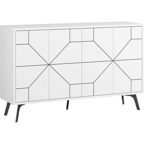 Buffet 4 ante decorate L123 cm - Dune (1/5)