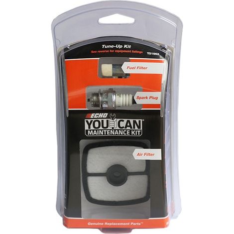 Kit maintenance entretien moteur 2 temps Echo filtre + bougie