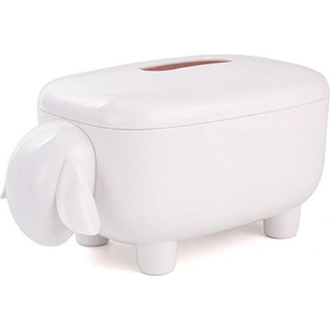 Boîte à mouchoirs en forme d'agneau, boîte à serviettes, boîte de décoration de cuisine de voiture, boîte de rangement pour la maison (1/5)