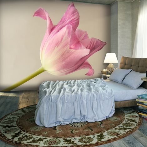 Fotomurale - Pink tulip - 350x270 (1/4)