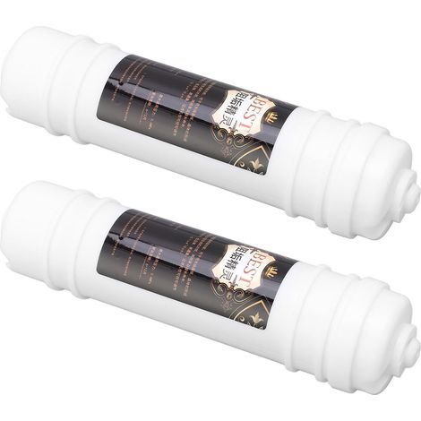 Cartouche anti-calcaire FOF 10 pouces x2, raccord rapide coréen intégré, élimine tartre et calcaire, compatible universelle avec toutes marques de filtres. (1/5)