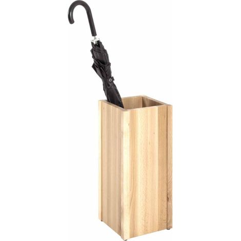Porte-Parapluie en Bois "Hêtre" 45cm Naturel