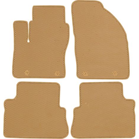 Tappetini dedicati per Ford C-Max I dal 2003 al 2010 - EVA A NIDO D'APE BEIGE (1/5)