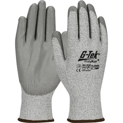 Guanti antitaglio spalmato poliuretano Industrial Starter 16-560E - 10 (XL) - Grigio