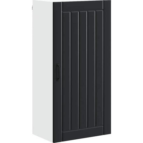 Maison Exclusive - Armario de Pared LUCCA Negro 50 x 31 x 100 cm