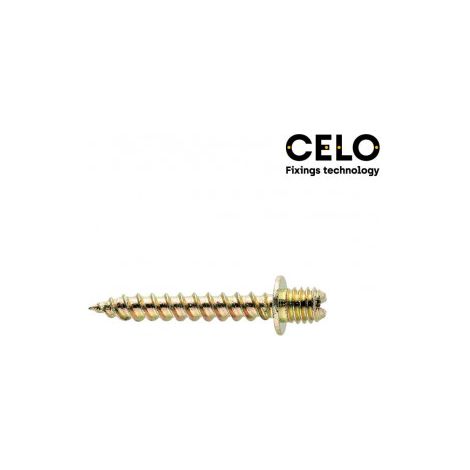 CELO caja 100 tornillo tirafondos m840 apolo , Caja 100 Tornillo Tirafondos M8x40 de la marca Celo.