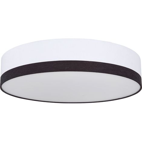 LED CCT Deckenleuchte Deckenlampe Wohnzimmer modern Schlafzimmerlampe, Lichtfarben verstellbar über Wandschalter, 40W 1375lm 3000-6000K, DxH 50x13