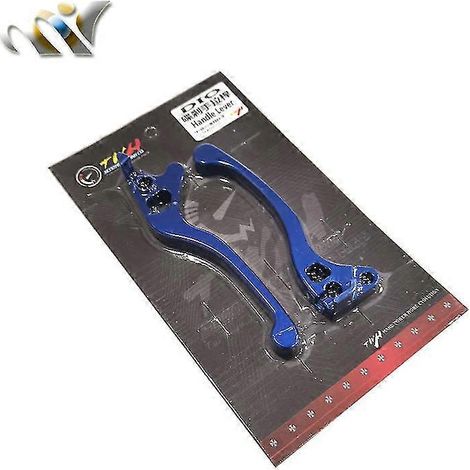 Accessoires moto Taiwan Twh Products : leviers de frein et d'embrayage pour Honda Dio 50 Zx50 AF18 AF28 AF34 AF35 Dio50 (frein à disque) - Bleu (1/5)