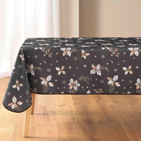 Nappe Imprimé "Guido" 150x300cm Anthracite