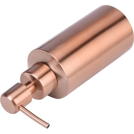 Stainless Steel Dispenser with Manual Pump Smooth Surface (1/5)