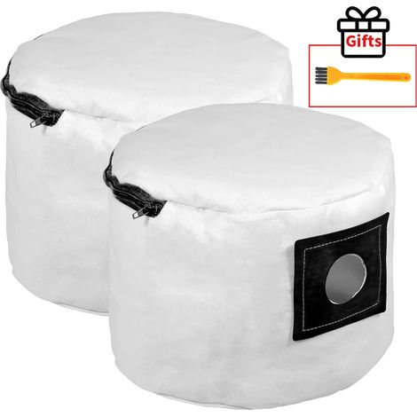 (2 pièces) Sac à poussière réutilisable à fermeture éclair Convient pour l'aspirateur Numatic Henry Hetty James Edward AS200, pièces de rechange en tissu non tissé (1/4)