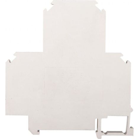 Connecteur de rail à 2 niveaux 4 mm2 gris ZUW 2-4.0 13304312