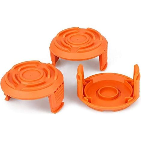 3 pieces Worx WA6531 spool cover, replacement spool cover for Worx lawn mower, YMYNY (1/4)