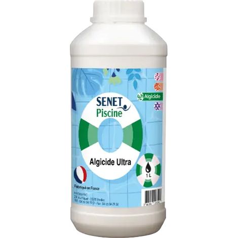 Algicide Ultra - Bidon de 1L - Senet Piscine