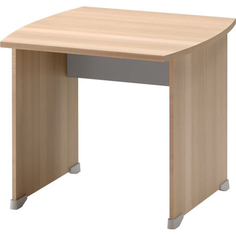 Table bureau pieds panneaux (1/2)