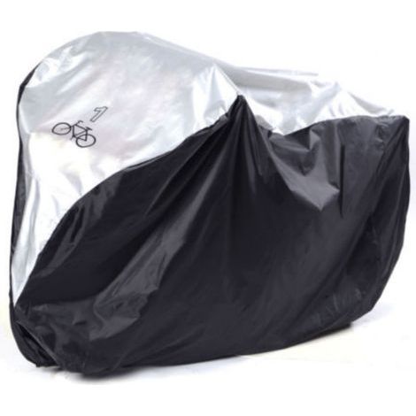 Bicycle cover – Waterproof 180T polyurethane – UV and dust resistant – Compatible with mountain bikes and electric bikes (1/5)