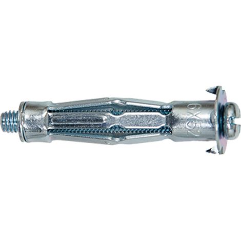 Fischer 50x Cheville métallique à expansion HM 4 x 60 mm S avec vis métrique - 519771