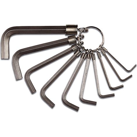 CHIAVE SET CHIAVI ESAGONALI MASCHIO 10 PZ - MAURER