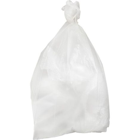 Sacs poubelle standard transparents 90L (lot de 200) - JANTEX (1/3)