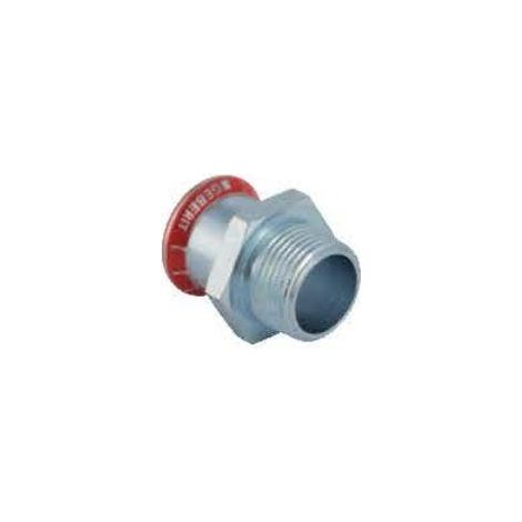 Geberit Mapress Raccord de transition en acier C avec filetage extérieur, 21725 (1/2)