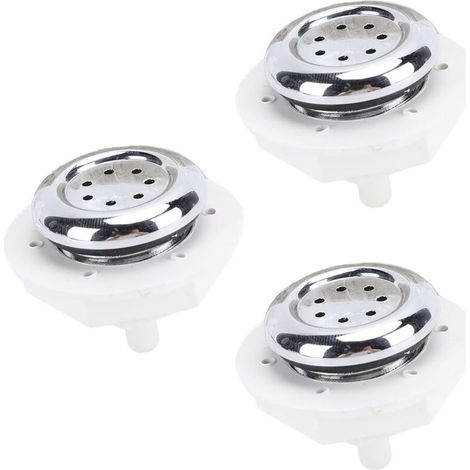 7-Loch-Spa-Blasendüse, 3-teiliges PVC-Blasendüsen-Zubehör für Badewanne, Schwimmbad, Schwimmbaddüse (1/4)