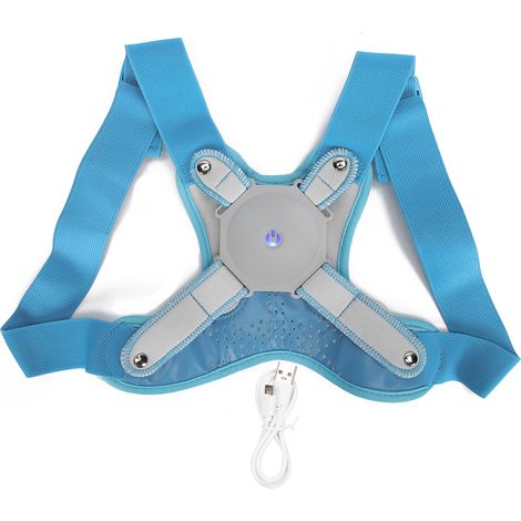 Correcteur de posture avec capteur vibrant - Dos droit Memo Pro M Bleu (1/5)