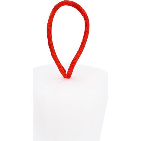 Caoutchouc Conique Bouchon 30 à 39mm Solide Baignoire Bonde Bouchon avec Poignée pour Test Tubes, Eau Tuyau, Drainage Trou, Blanc (1/5)