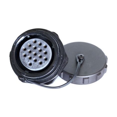 Connecteur circulaire RS PRO, Standard 17 contacts, Montage panneau, raccordement A souder ( Prix pour 1 )
