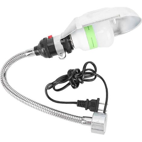 Lampe de travail LED 7W en aluminium, éclairage magnétique flexible pour machine CNC, couture, fraisage, usage professionnel, idéale pour ongles, beauté et étude, projecteur orientable. (1/5)