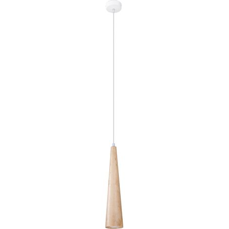 Lampada a sospensione Tuulo 1 GU10 legno naturale lumilo 11.103.00 (1/5)