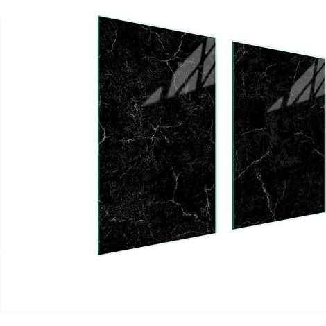 PANNELLO PROTETTIVO IN VETRO PER CUCINA 65x52 MARMO (1/5)