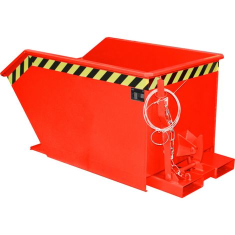 Bauer Südlohn Bac basculant GU 500, peint, rouge feu (1/3)