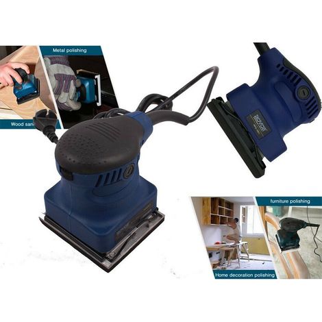 TRADE SHOP - Levigatrice Orbitale Elettrica 350w Piallatrice Levigatura Sbavatura Rfs-350 - (1/4)