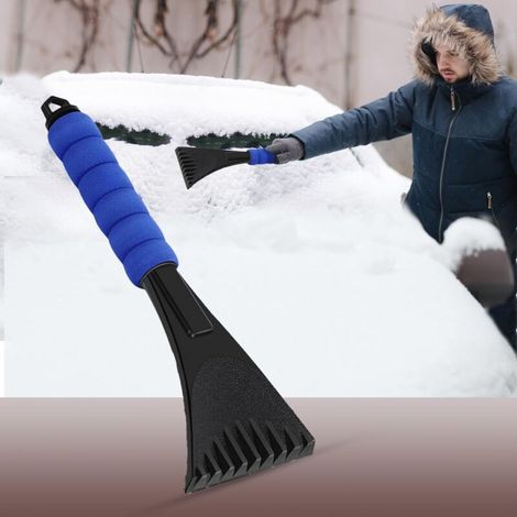 Car windshield ice scraper, ice scraper with removable squeegee for car windows, ice and snow scraper (1/5)