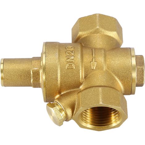 DN20 3/4" Einstellbarer Wasserdruckminderer Regler 1,6 MPa
