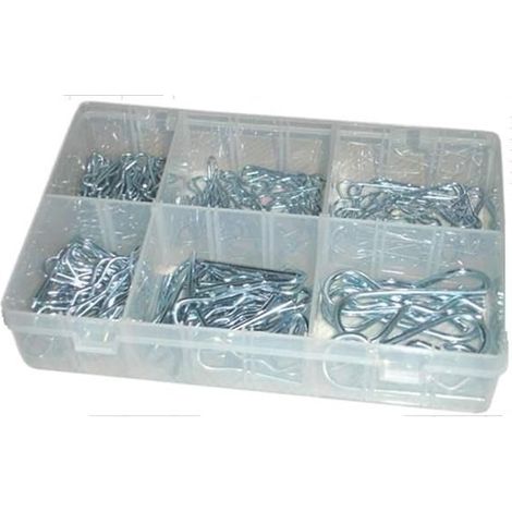 Estuche clips "R" 150 PIEZAS JBM