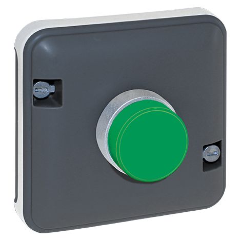 Mécanisme composable de voyant vert - étanche IP55 - OXXO Gris - Eur'Ohm