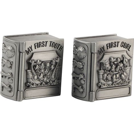 Boîte à Bijoux Vintage en Forme de Livre - Coffret Métallique Décoratif pour Cadeau Artisanal (1/5)