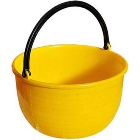 Panier agricole Ecoplast 16 lt en polye'thyle'ne avec poigne'e pivotante en plastique couleurs assorties seau raisins tomates