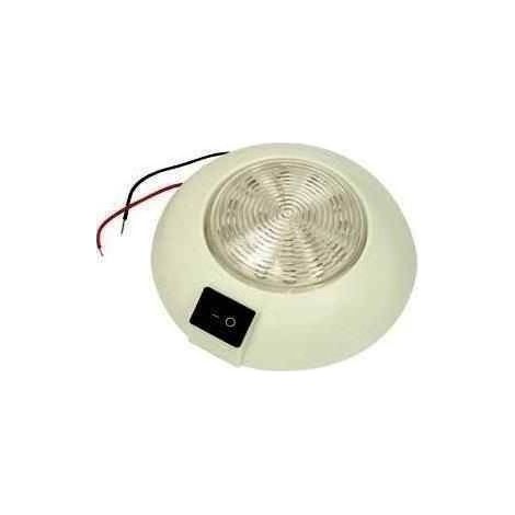 plafonniers rond 18 leds 12V pour caravane et camping car