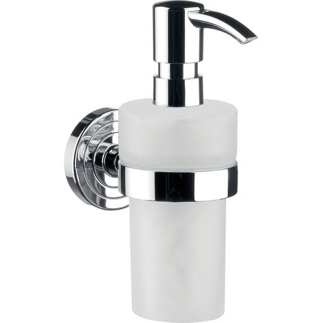 emco polo dispensador de jabón, envase plástico blanco, 245ml,