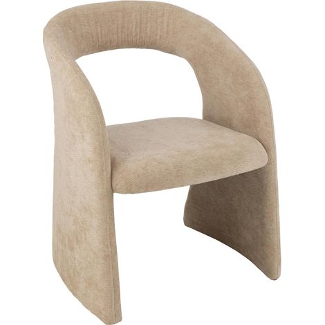 Fauteuil Design "Anise" 80cm Beige (1/5)