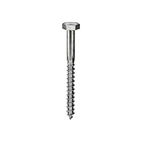 TIRAFONDI TE DIN 571 8X80 INOX A2 PZ.4