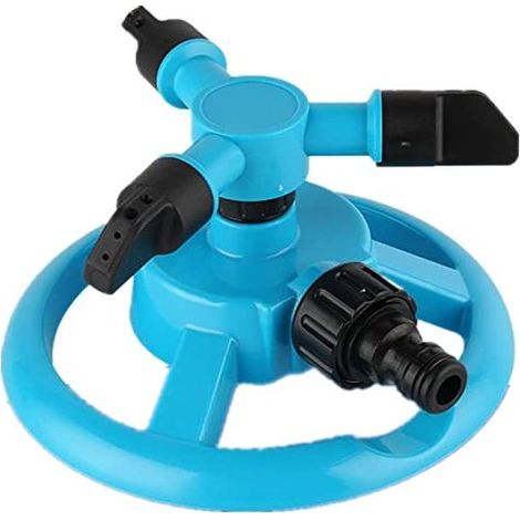 Irrigatore da giardino, irrigatore automatico per prato a 360°, irrigatore per prato (1/5)