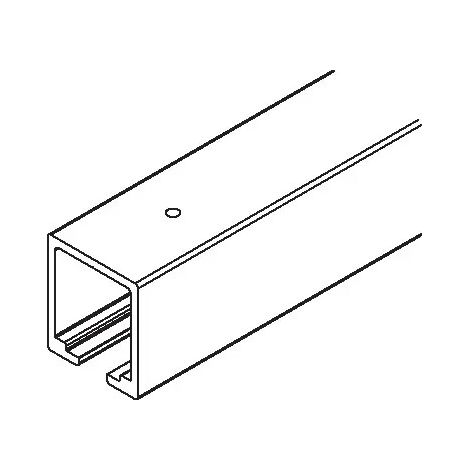 RAIL HAWA JUNIOR 120 3M LA BARRE SECTION 45 X 50
