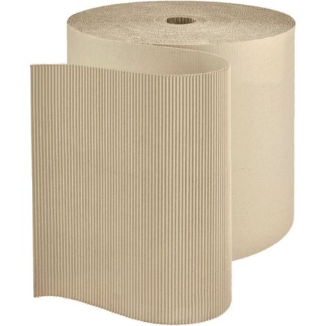 1 Rolle Wellpappe 0,5 x 70 m Polstermaterial 35 m² Rollenwellpappe